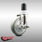 Service Caster 5 Inch 316SS Gray Polyurethane Swivel 1-5/8 Inch Expanding Stem Caster Brake SCC-SS316EX20S514-PPUB-TLB-158 - alternate 4